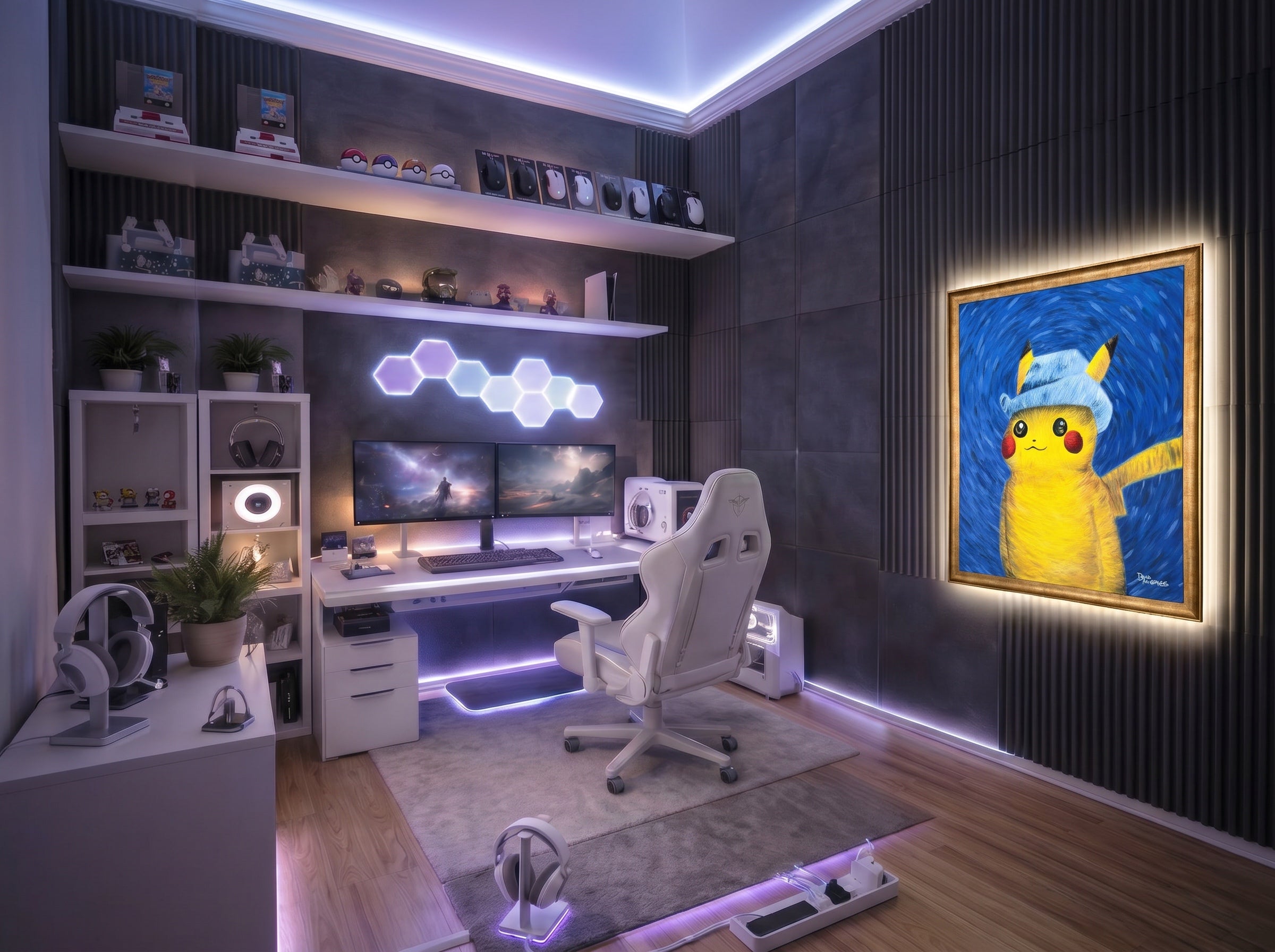 Van Gogh Pikachu