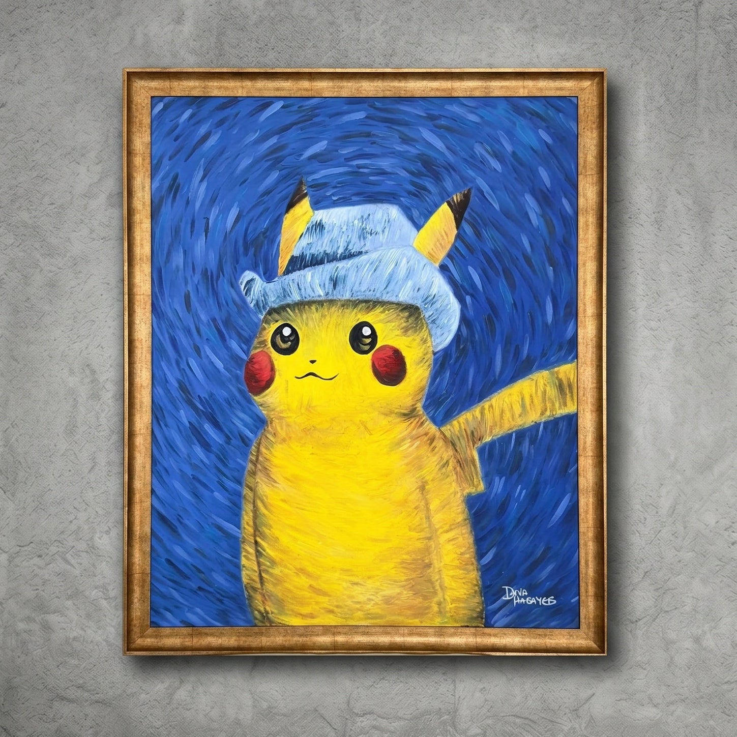 Van Gogh Pikachu