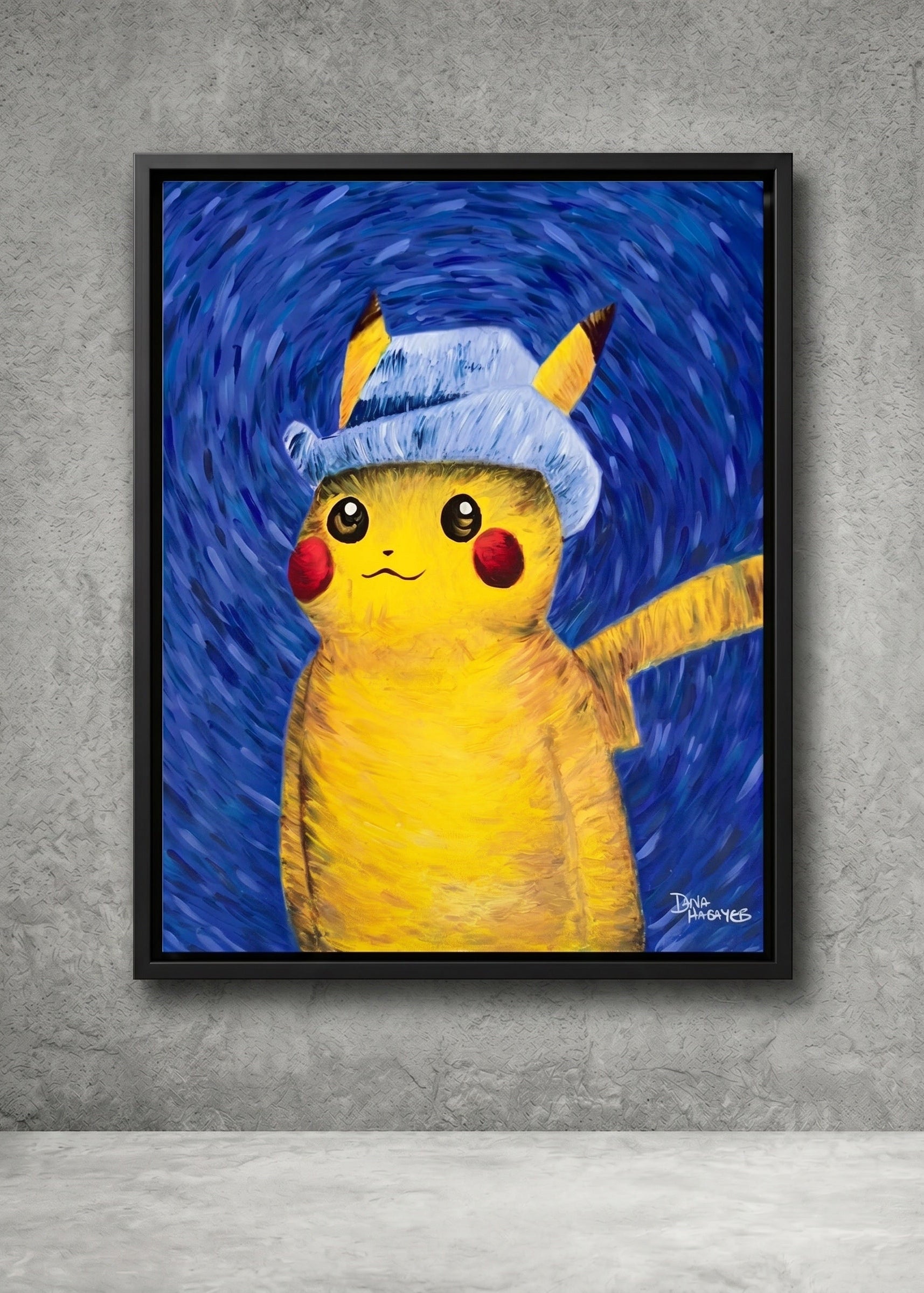 Van Gogh Pikachu (Print)
