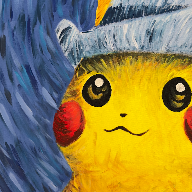 Van Gogh Pikachu